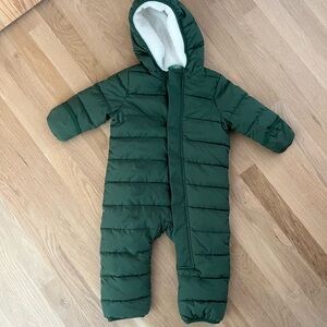 Baby parka puffer suit One Piece Snowsuit 12-18